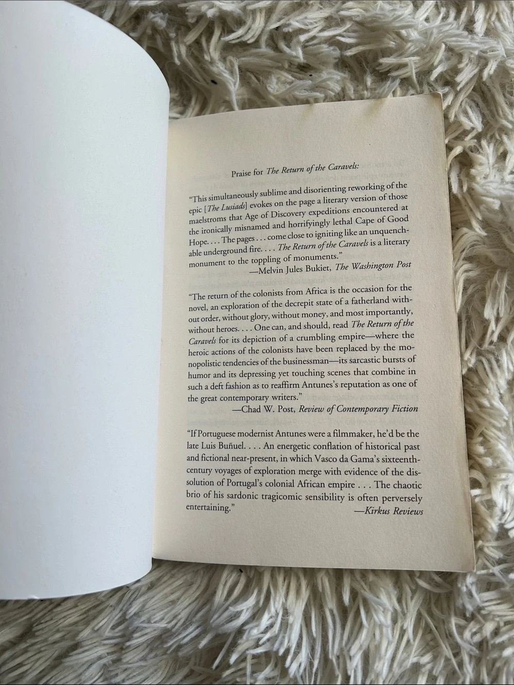 The Return of the Caravels by António Lobo Antunes - Paperback, Dark Cover - Picture 4 of 4